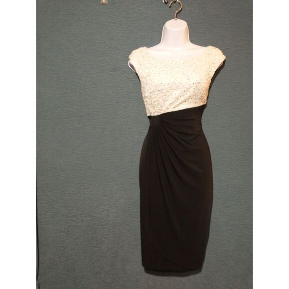 Beautiful connected apparel faux wrap dress 6 - Picture 8 of 9